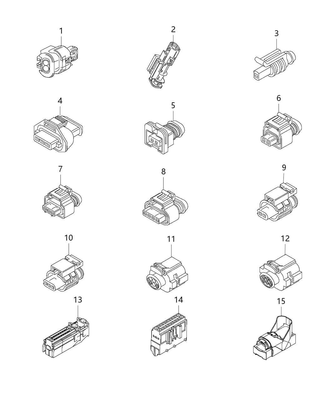 Mopar 68285006AA Connector-Electrical