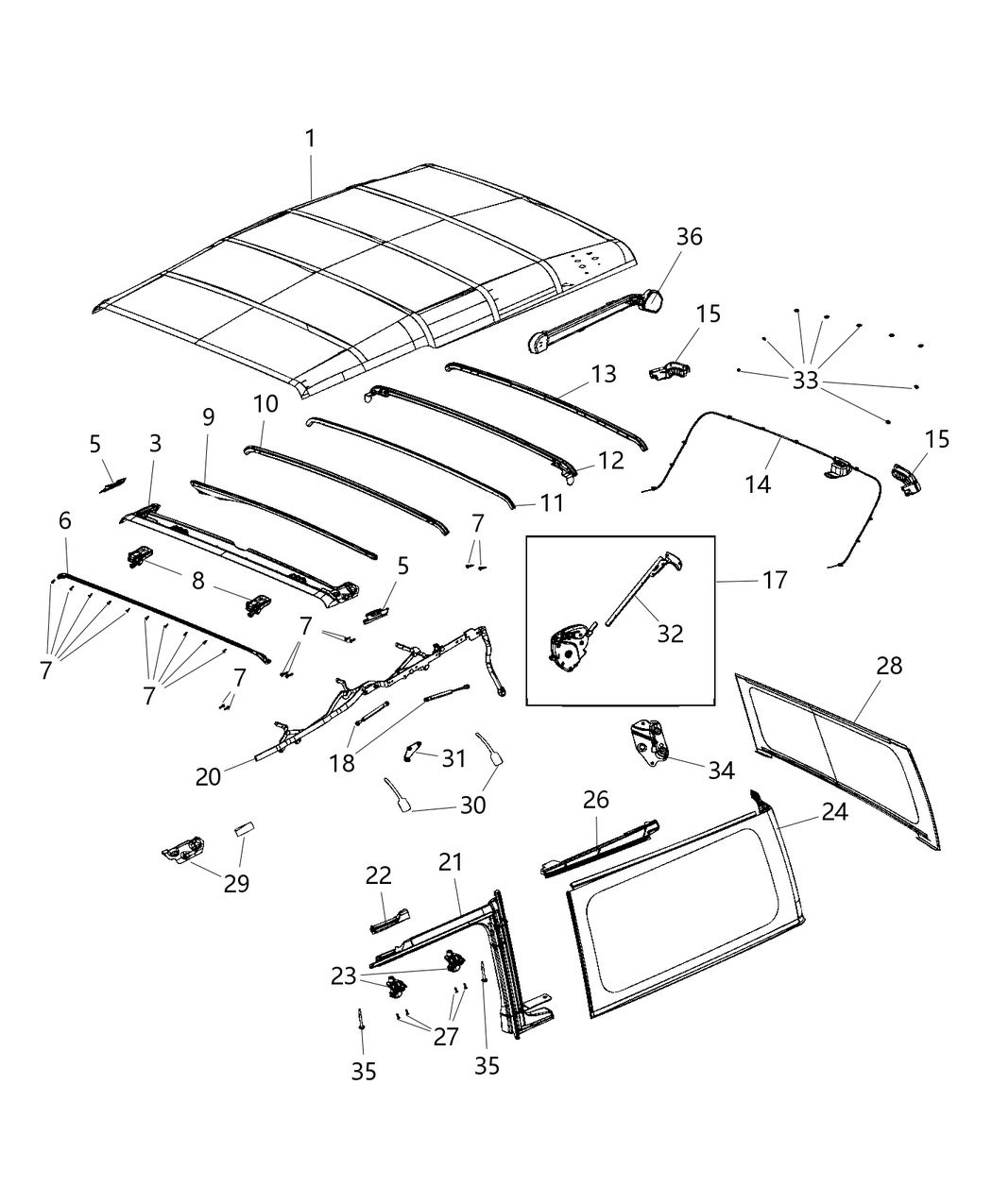 Mopar 68321429AA Nut-RIVET