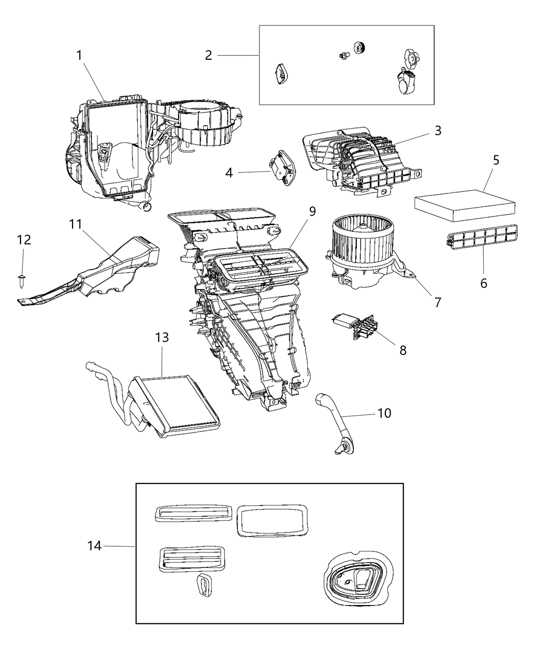 Mopar 68241595AA Door-Filter Access