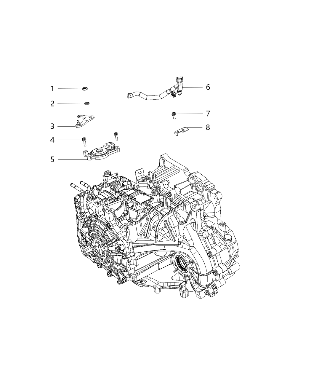 Mopar 68192696AA Bolt-HEXAGON Head