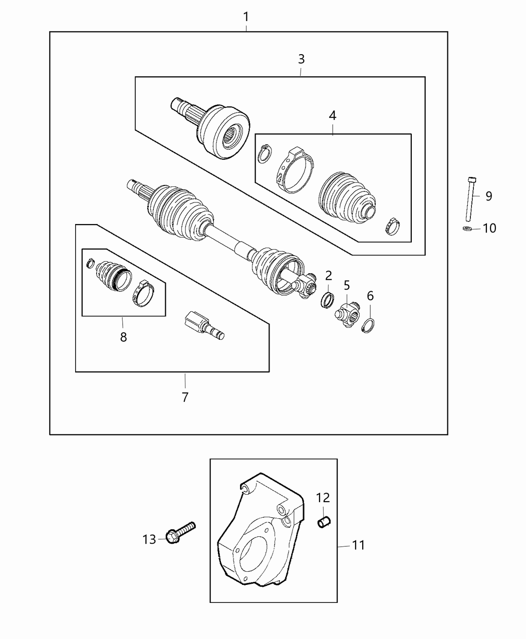 Mopar 68201170AA DOWEL Pin