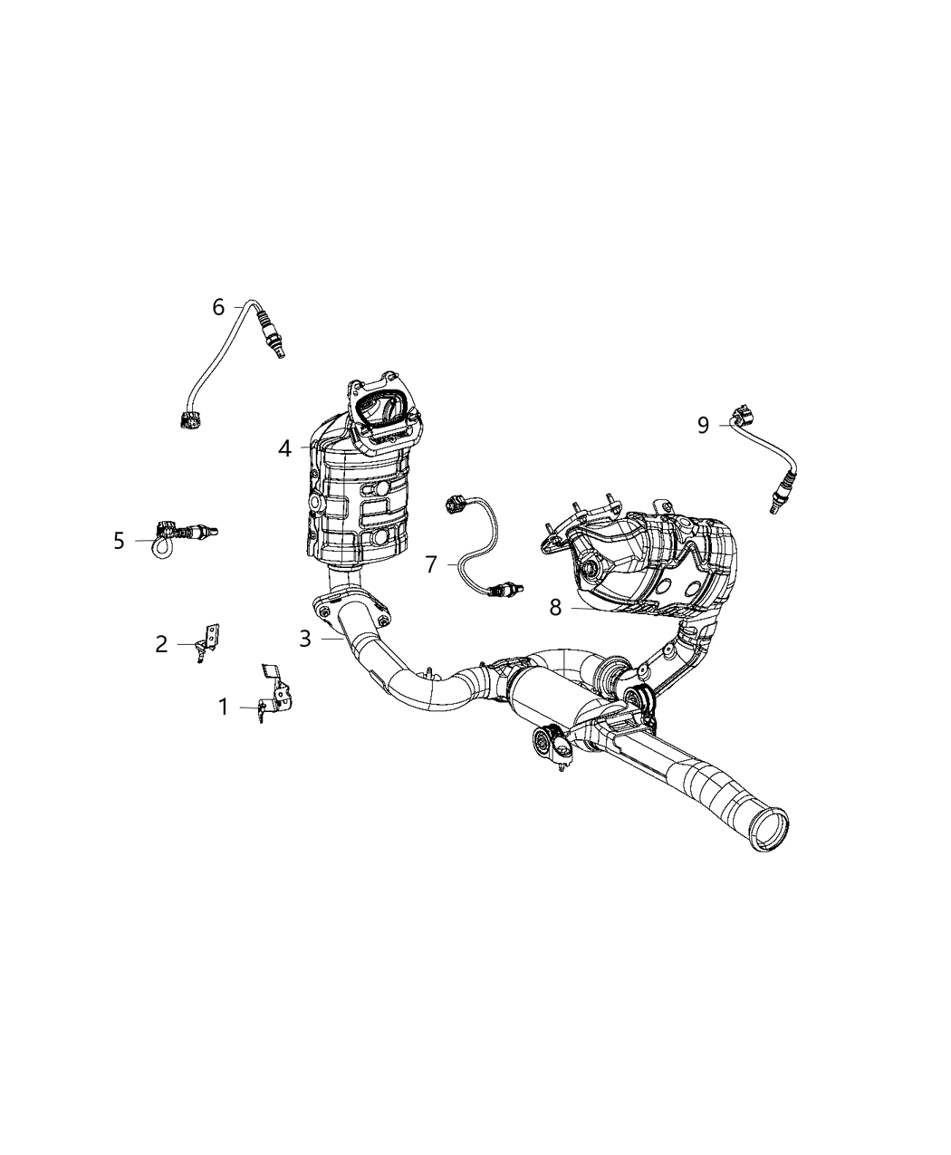 Mopar 68428194AA Oxygen Sensor