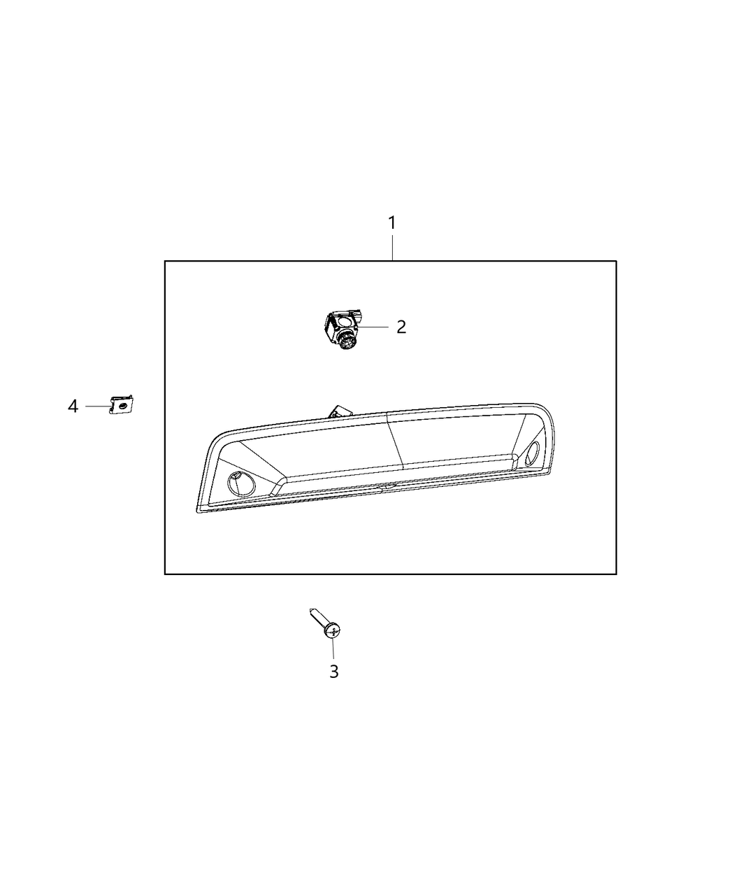 Mopar 68170934AE Camera-Cargo View