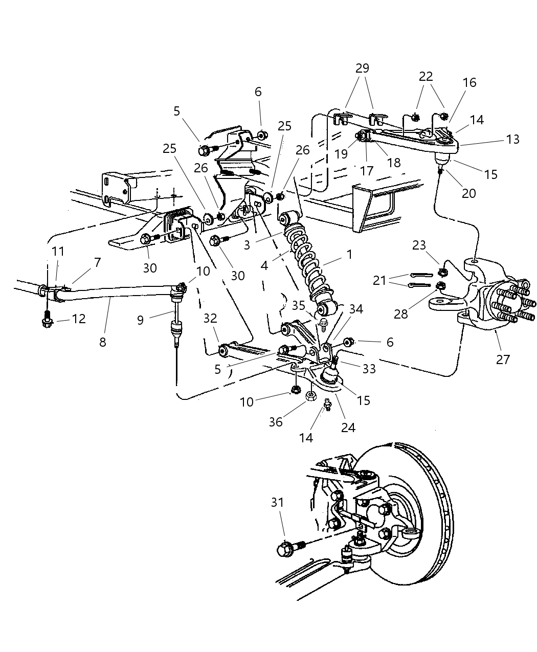 Mopar 4709321 SHIM-Coil Over Shock Spring