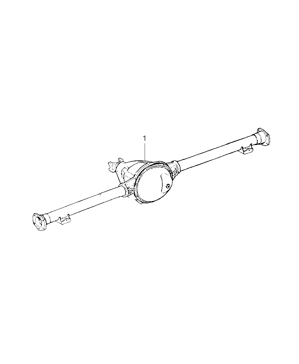 Mopar 5102041AC Axle-Service Rear