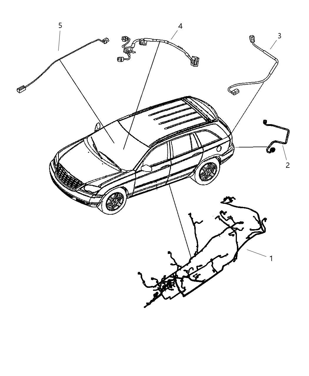 Mopar 4868548AE Wiring-Body