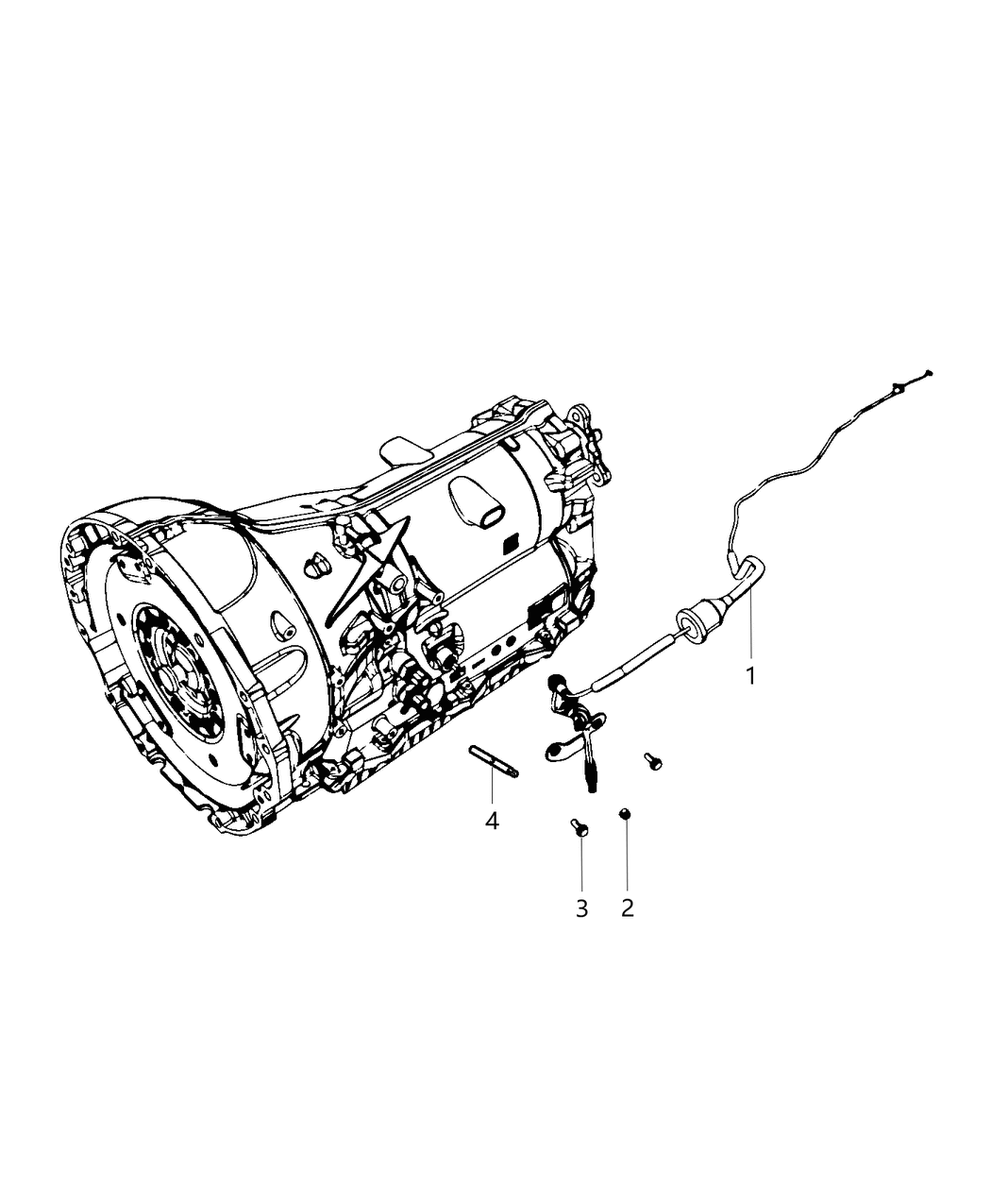 Mopar 52854579AA Shaft-Shift Lever