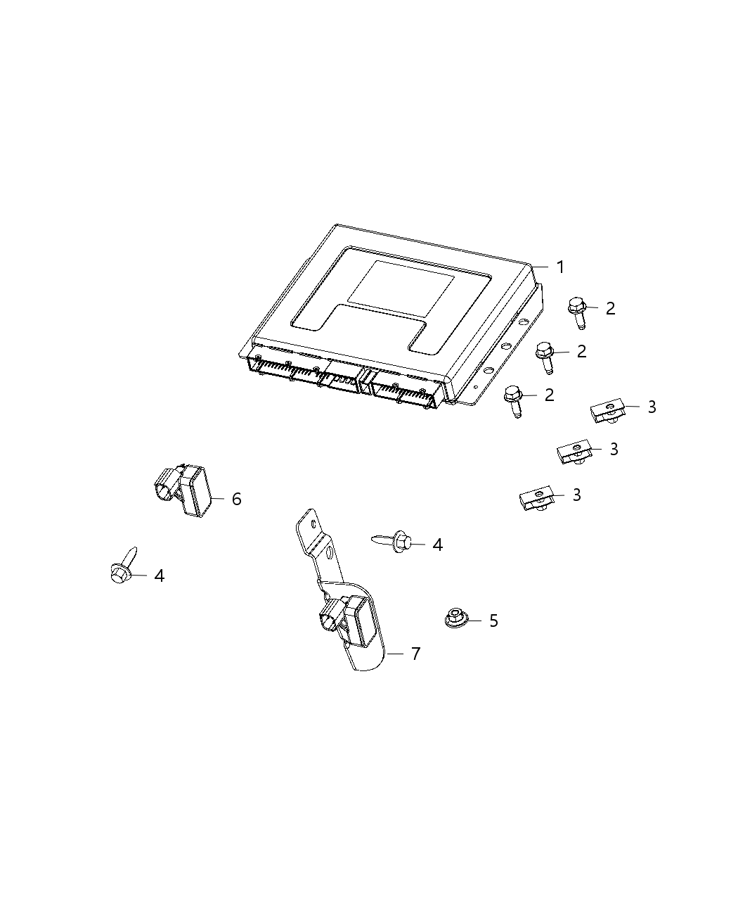 Mopar 5035542AA Module-Active DAMPENING