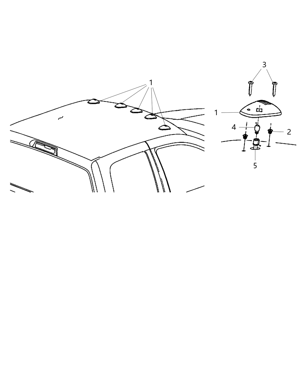 Mopar 68357506AD Wiring-Header