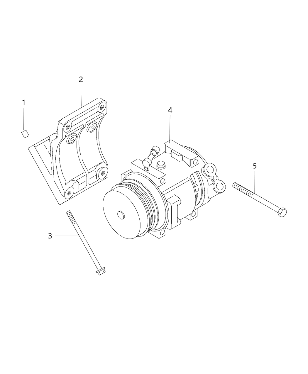 Mopar 68113580AA Bolt-HEXAGON FLANGE Head