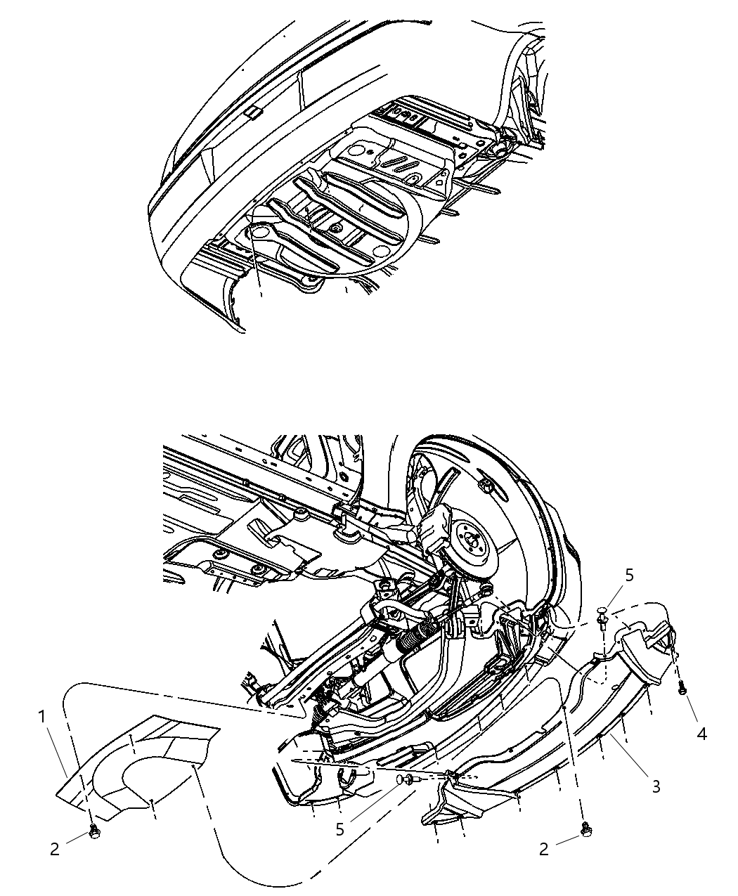 Mopar 4780894AF SILENCER-Tunnel