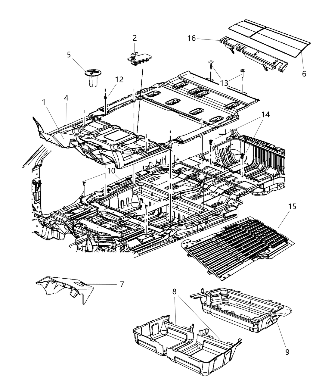 Mopar ZQ88DX9AE Carpet-Floor