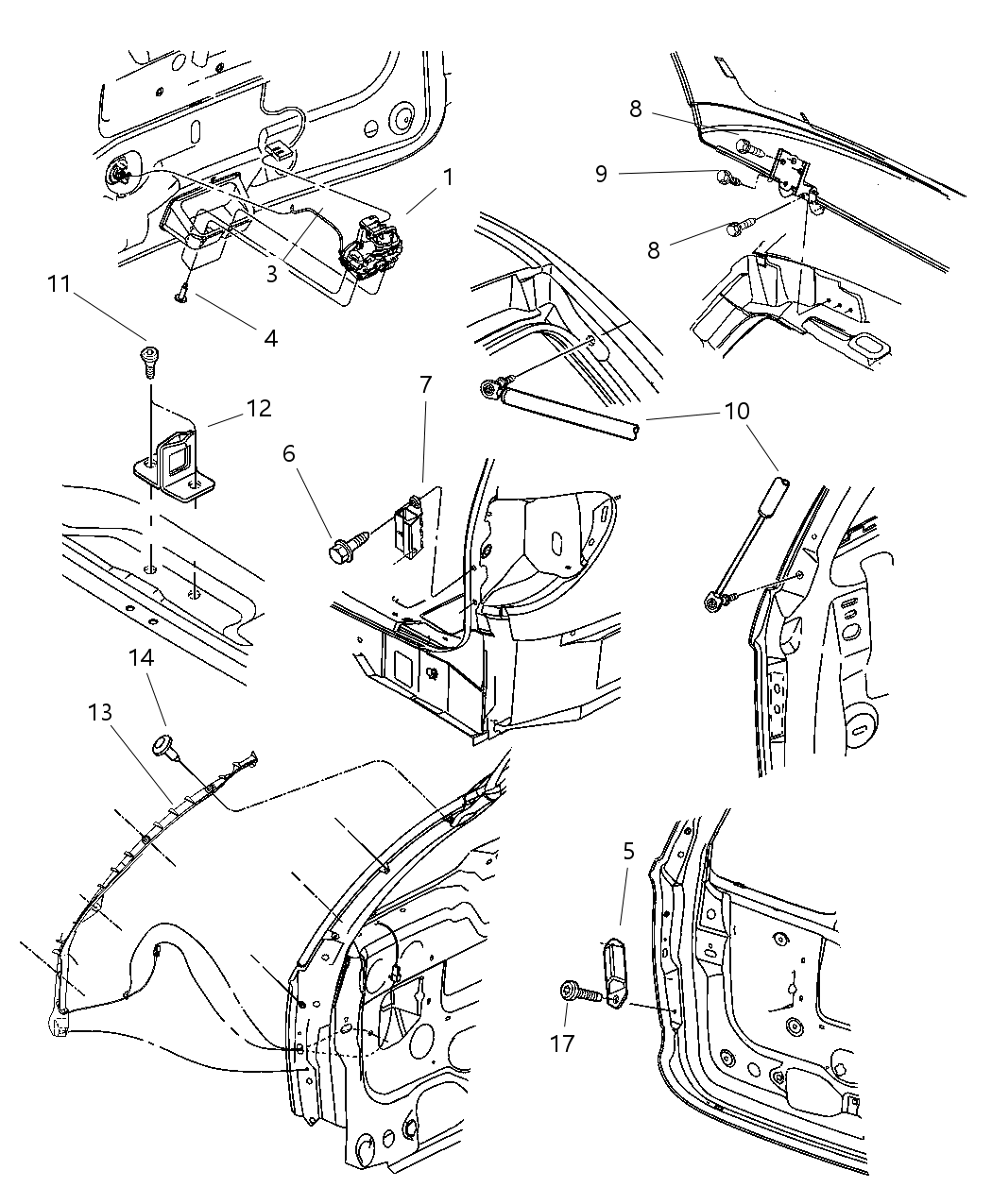 Mopar 4894032AB Sensor-Pinch