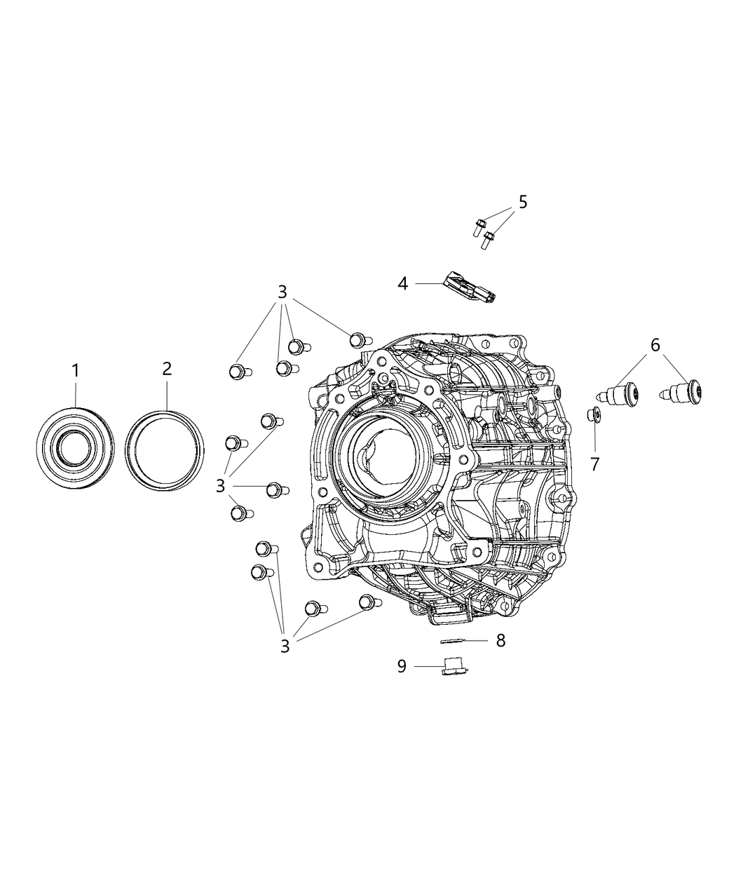 Mopar 68331275AB Seal-Output Shaft