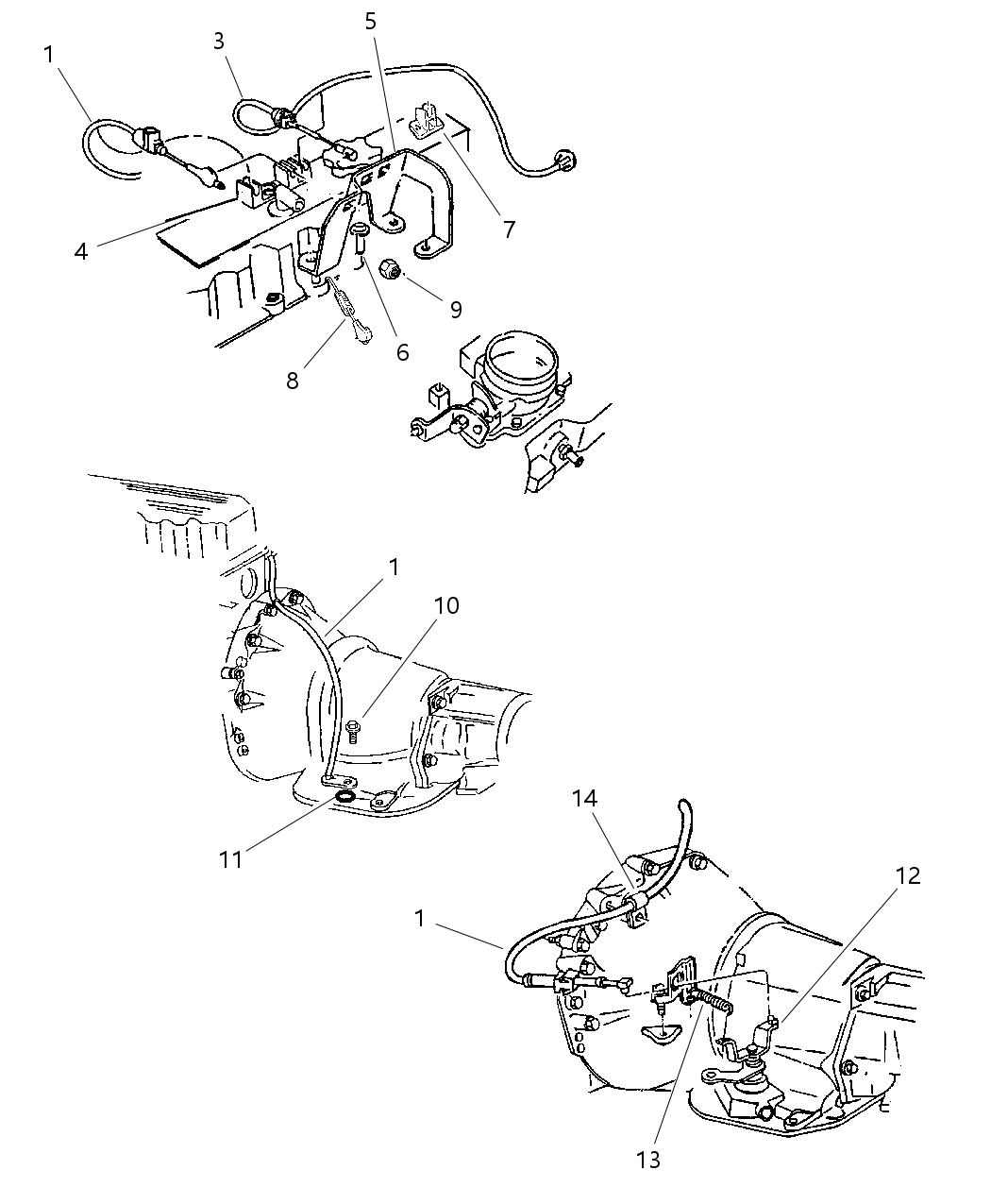 Mopar 53007983 Lever-Throttle Valve