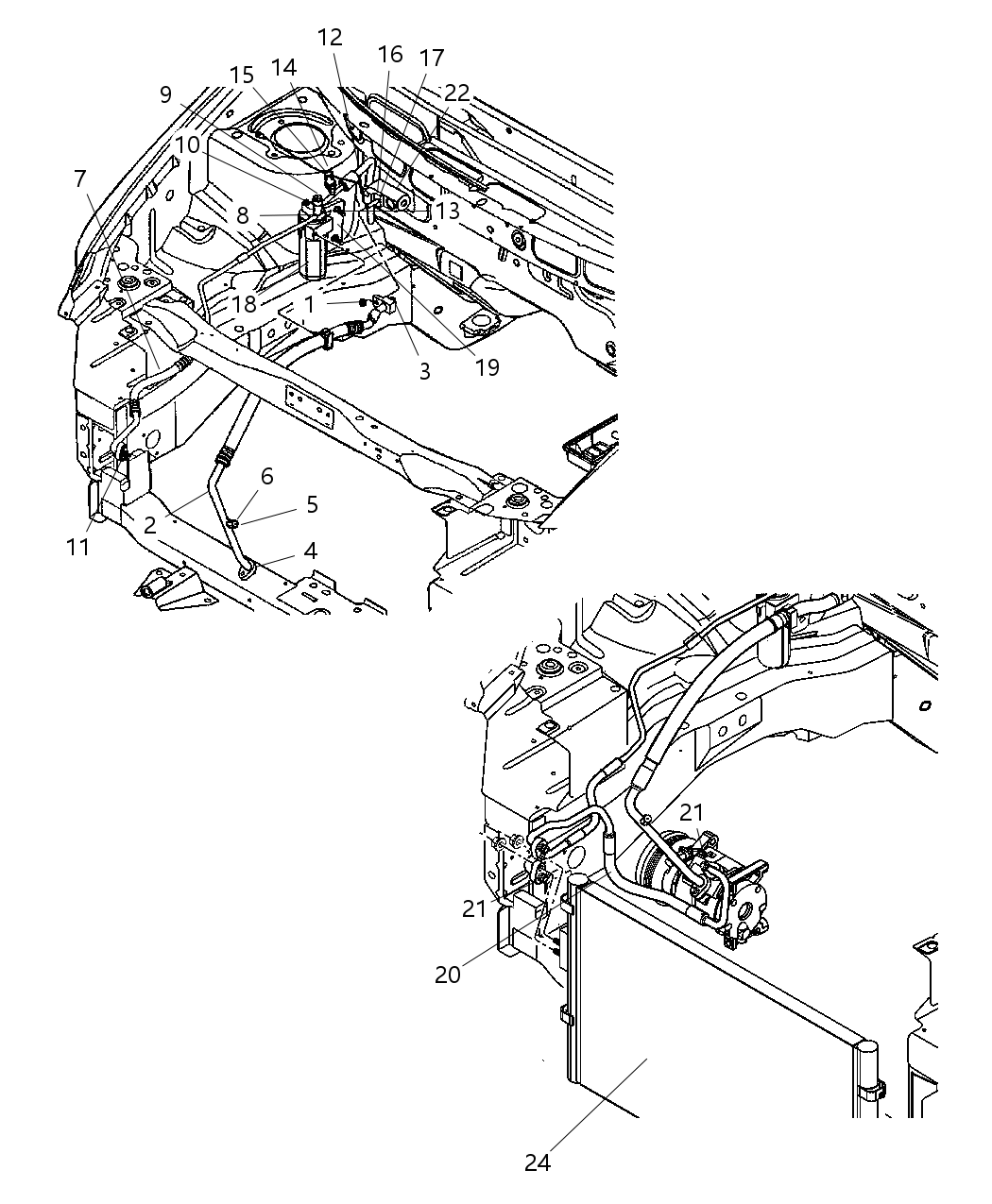 Mopar V8507509AA Cooler-CONDENSER And Trans Cooler