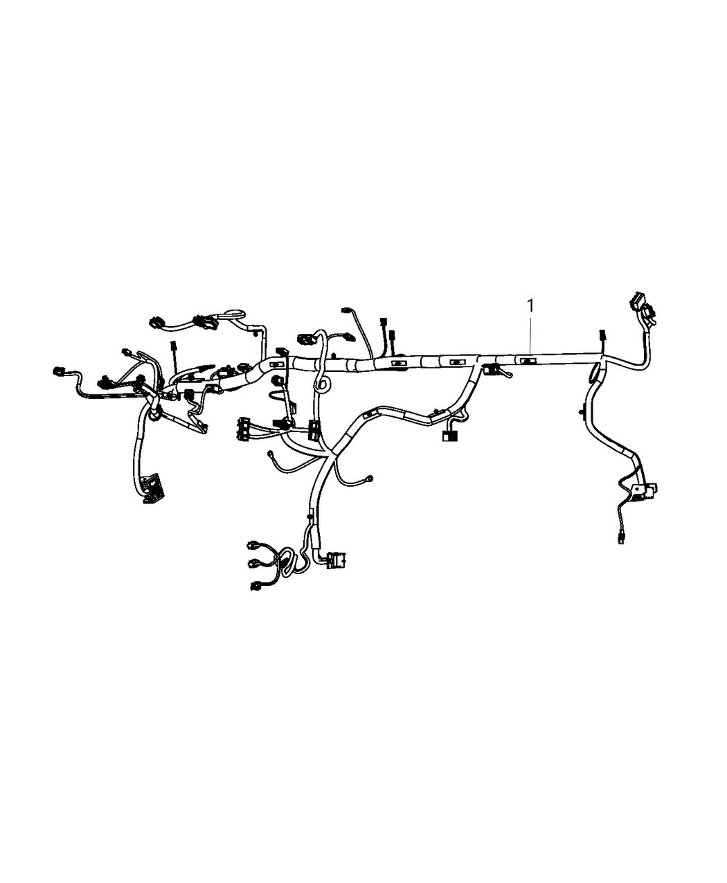 Mopar 68368215AB Wiring-Instrument Panel