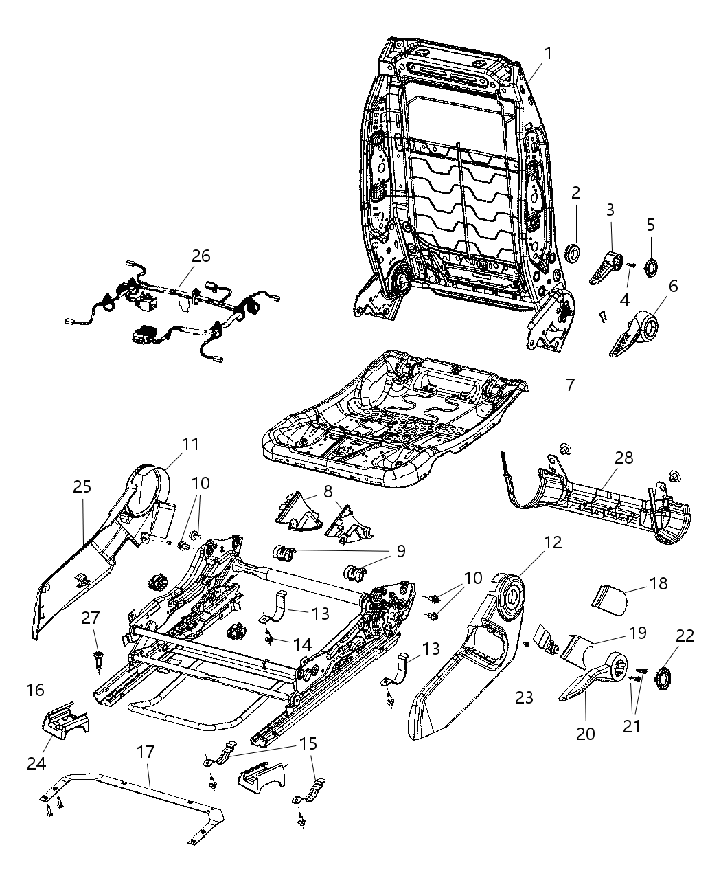 Mopar 1FC75DK7AA Shield-RISER