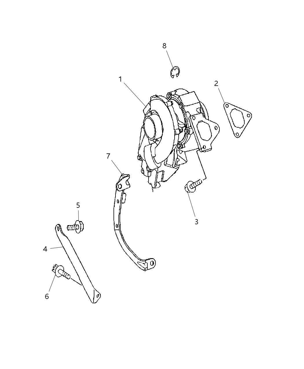 Mopar 5137156AA Bracket