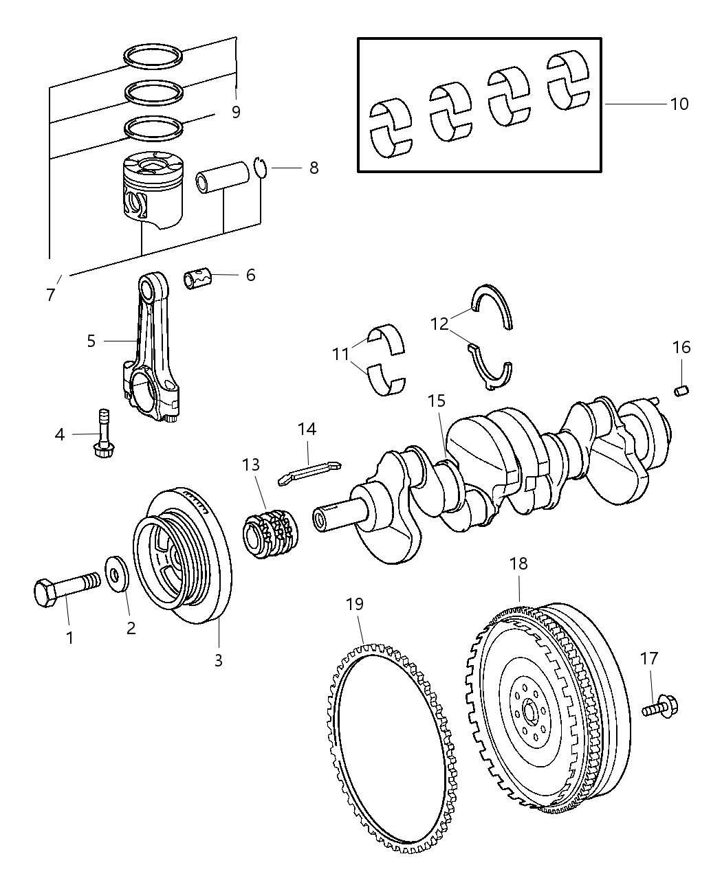 Mopar 5161391AA Piston