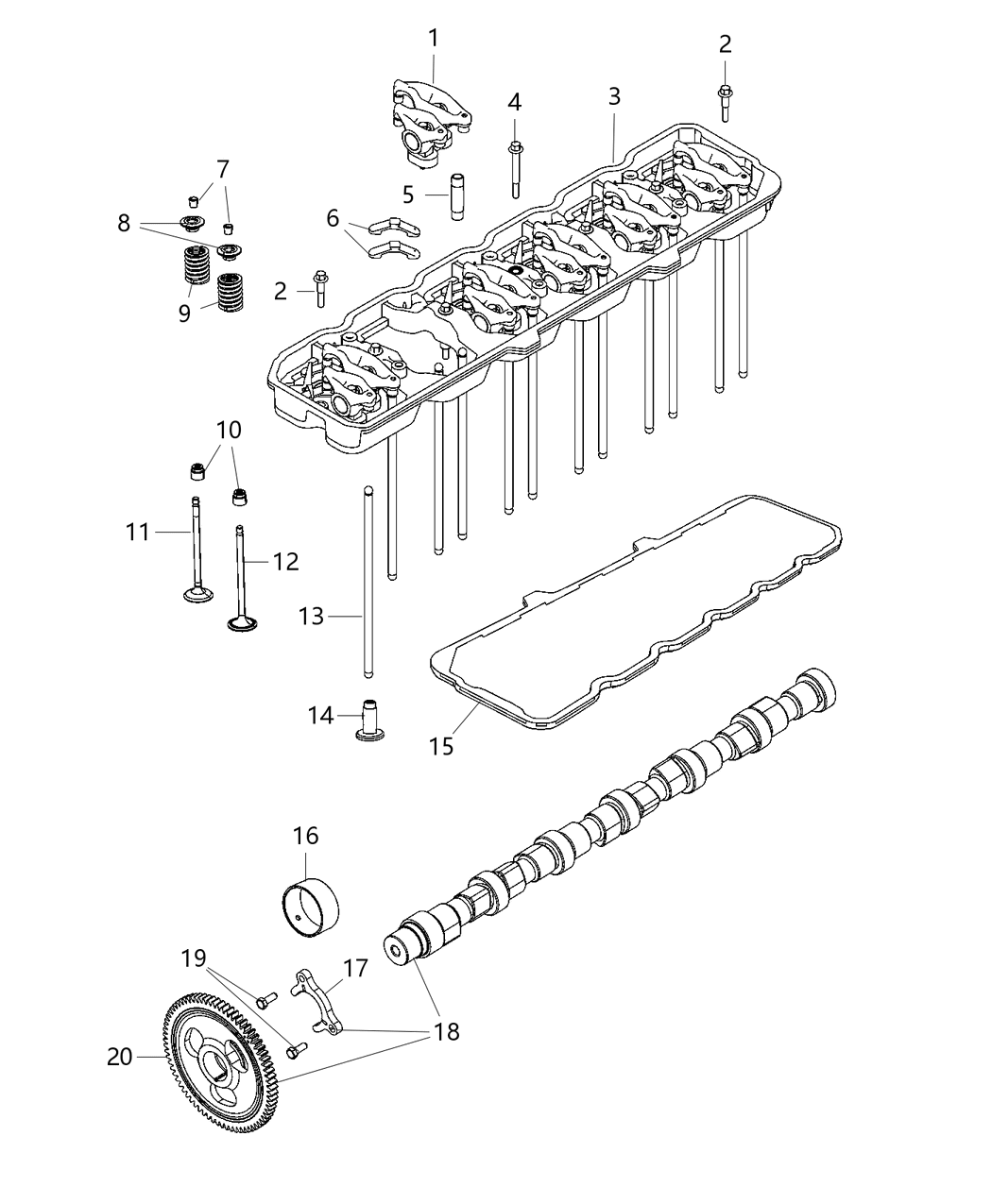 Mopar 68455202AA Engine