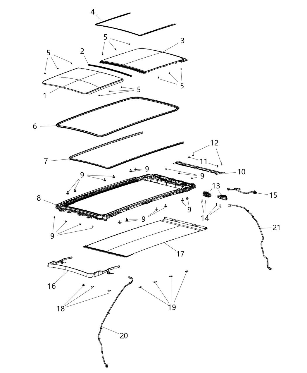 Mopar 68194953AA Velcro