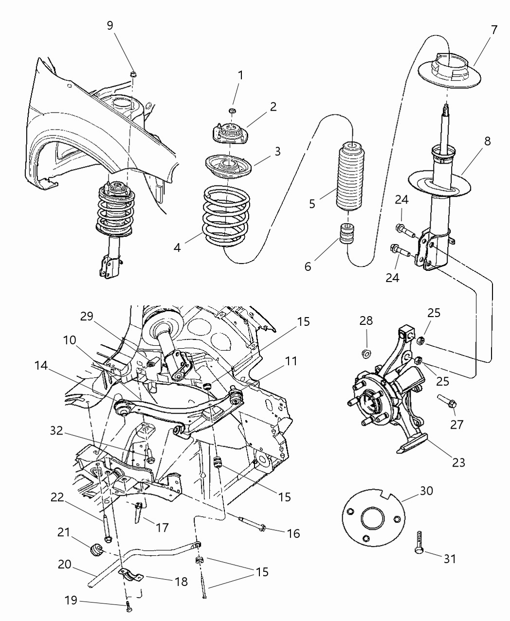 Mopar 6505743AA Bolt