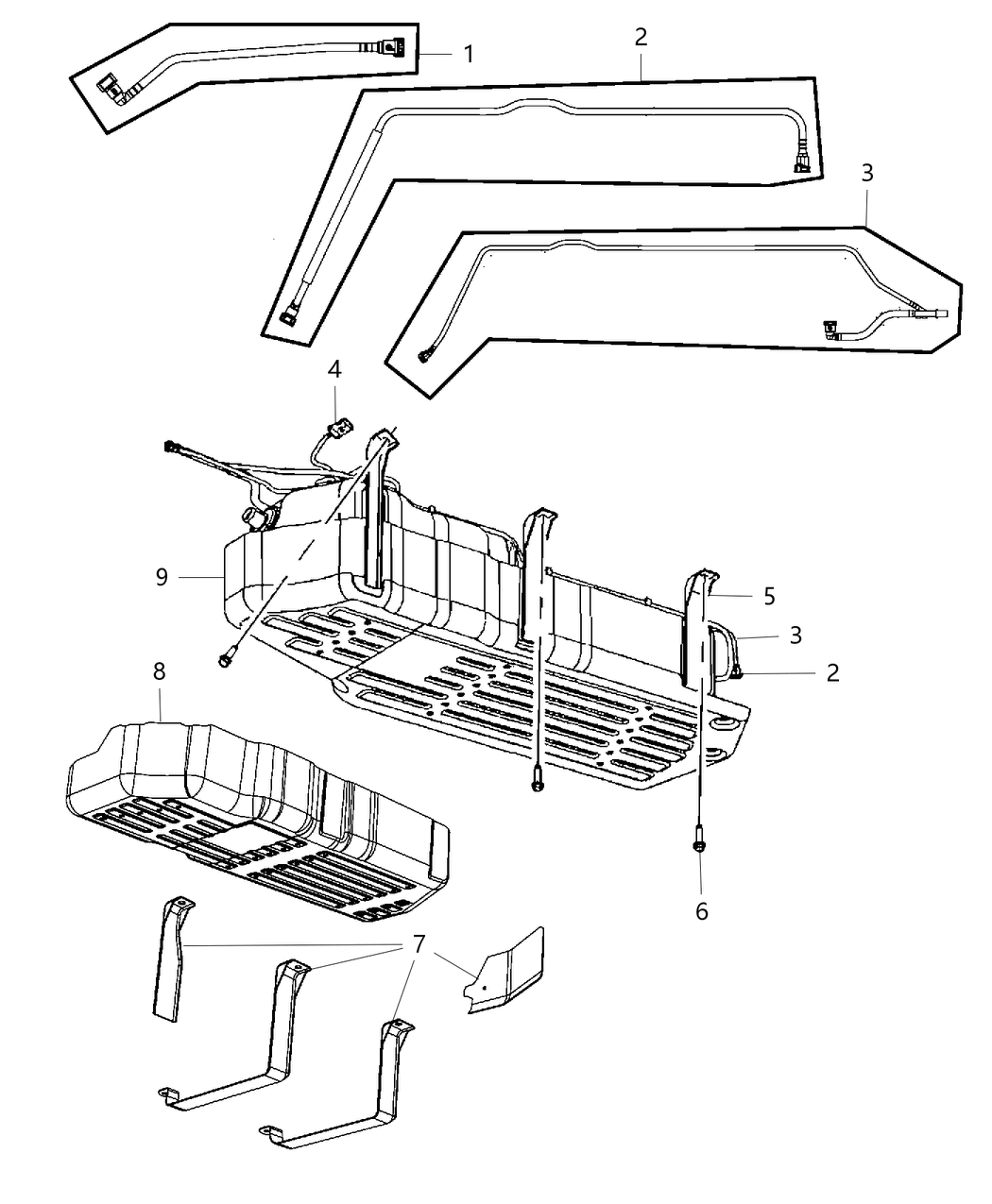 Mopar 5139088AA RETNR Kit-Quick Connect