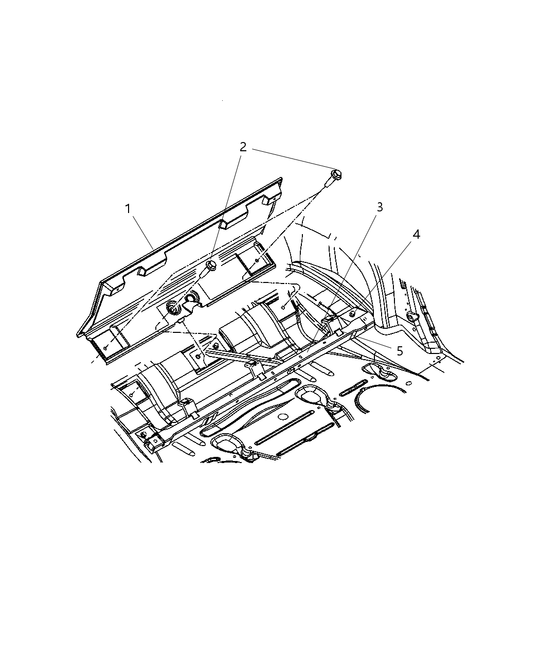 Mopar 5054122AA REINF-Seat