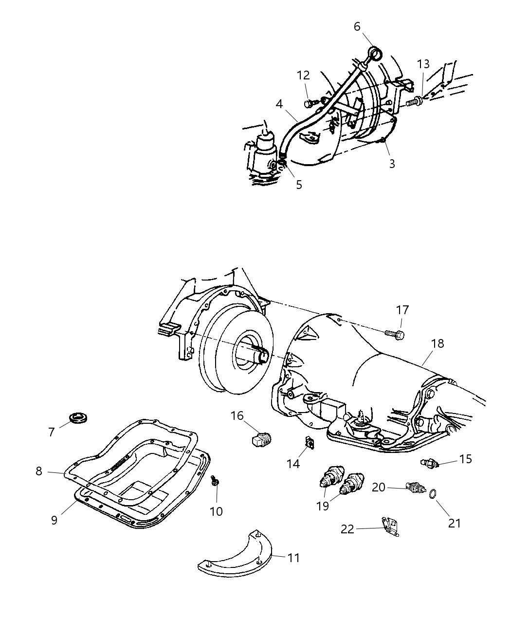 Mopar 5093524AB Seal Pkg-Transmission