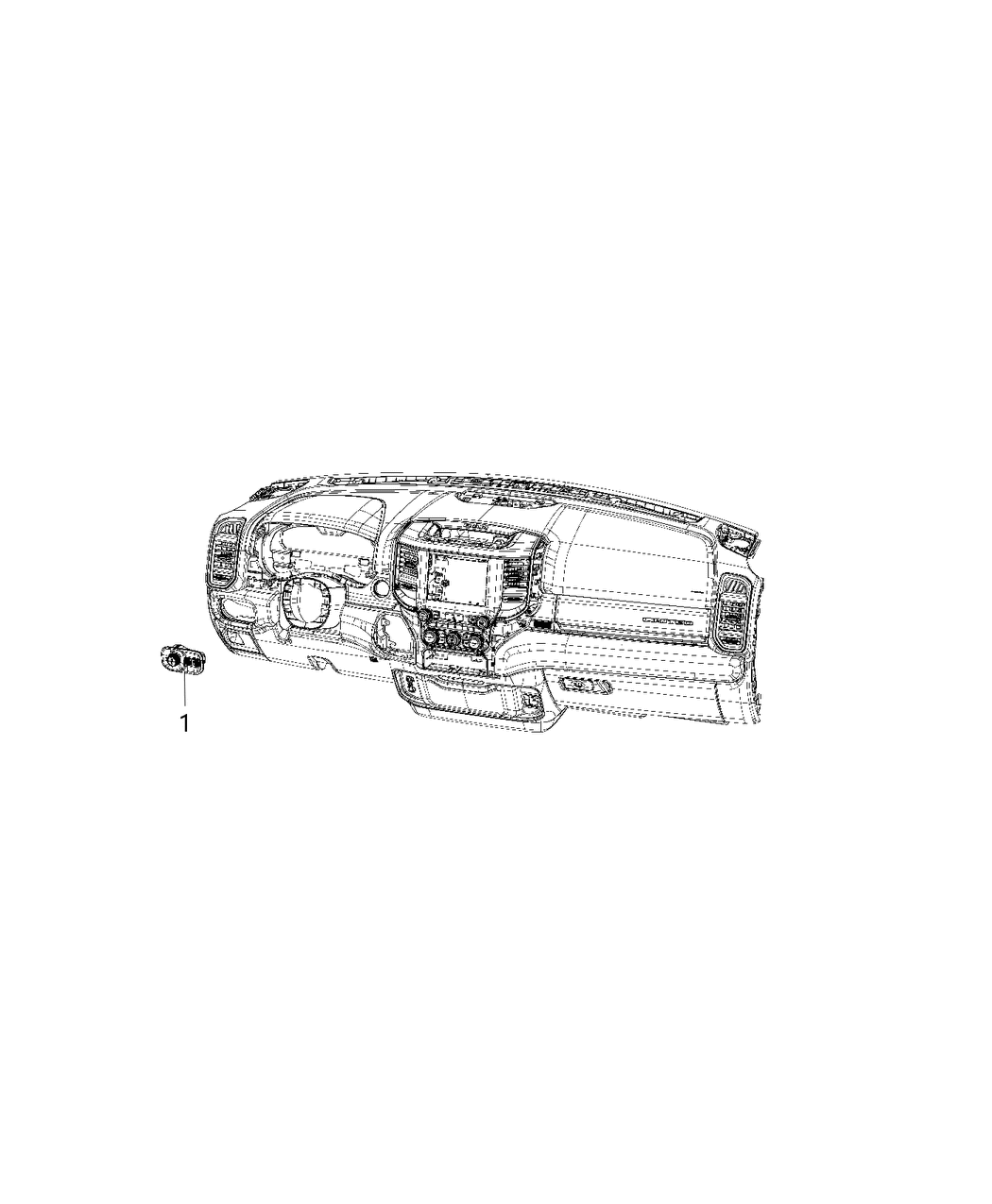 Mopar 68156066AC SWITCH-HEADLAMP