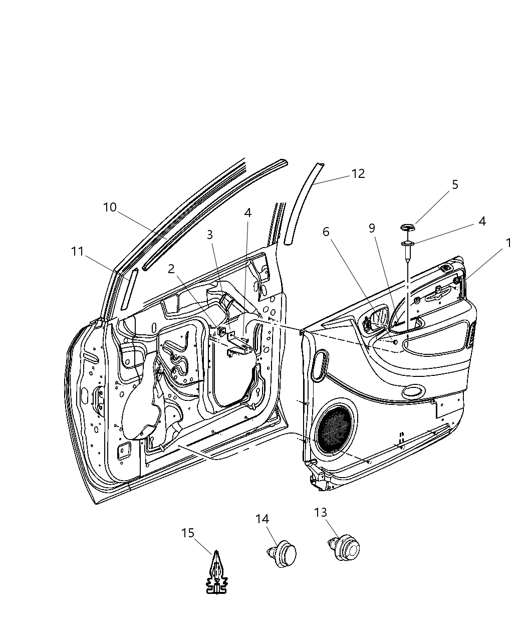 Mopar SF12WL5AA Cup-Door Pull