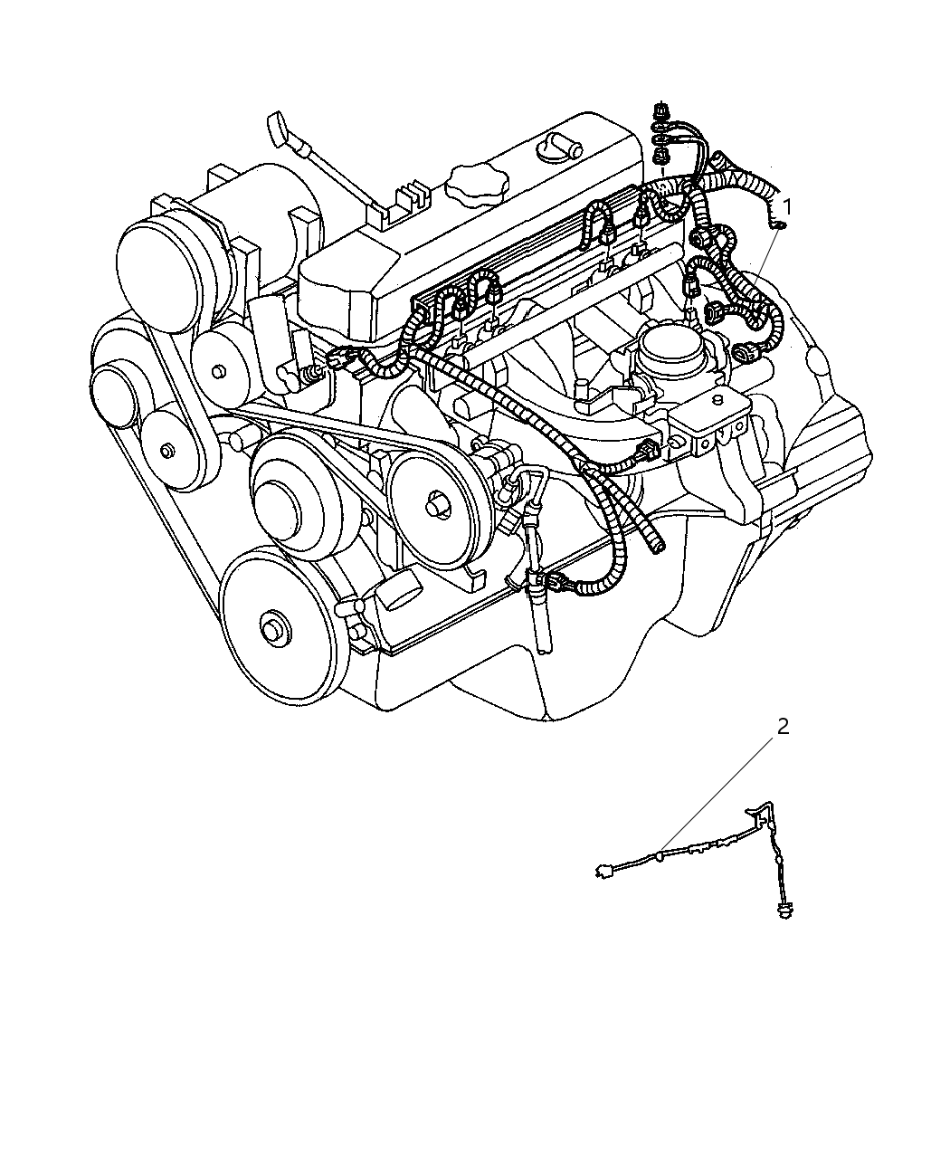 Mopar 56049326AB Wiring-Engine