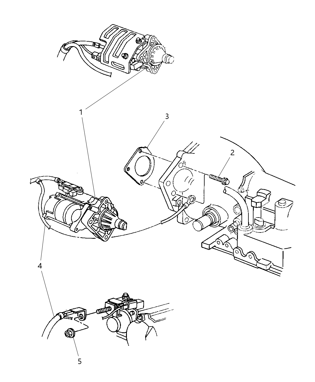 Mopar 4815591AE Wiring-Starter