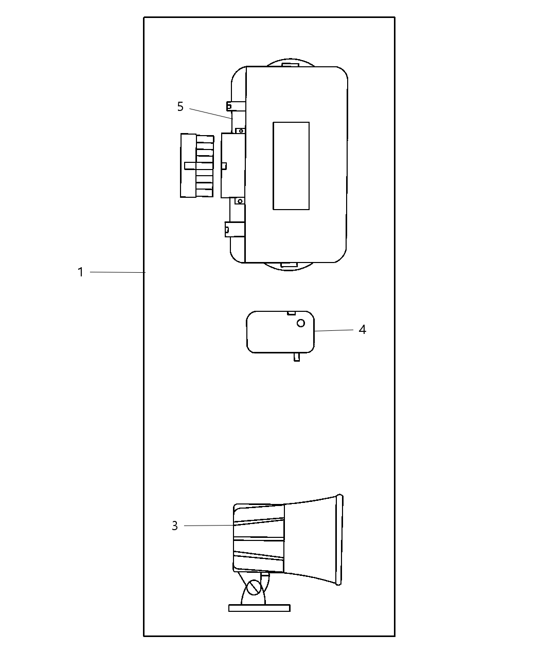 Mopar 82204685 Wiring-Alarm Security Plus