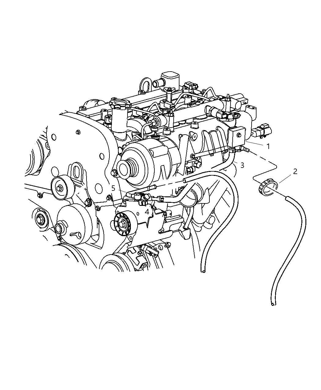 Mopar 5103505AA Tube-Fuel Supply