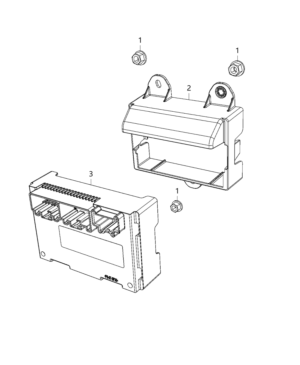 Mopar 68416518AA Module-Transfer Case Control