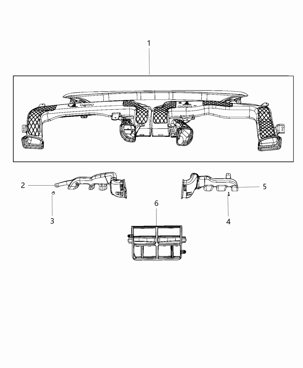 Mopar 68247684AC Duct-Air Duct