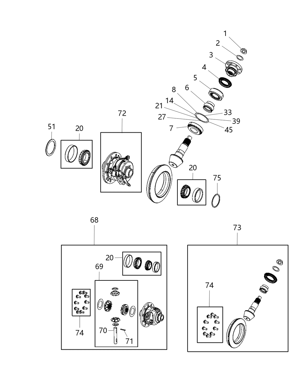 Mopar 68400359AA Washer-Thrust