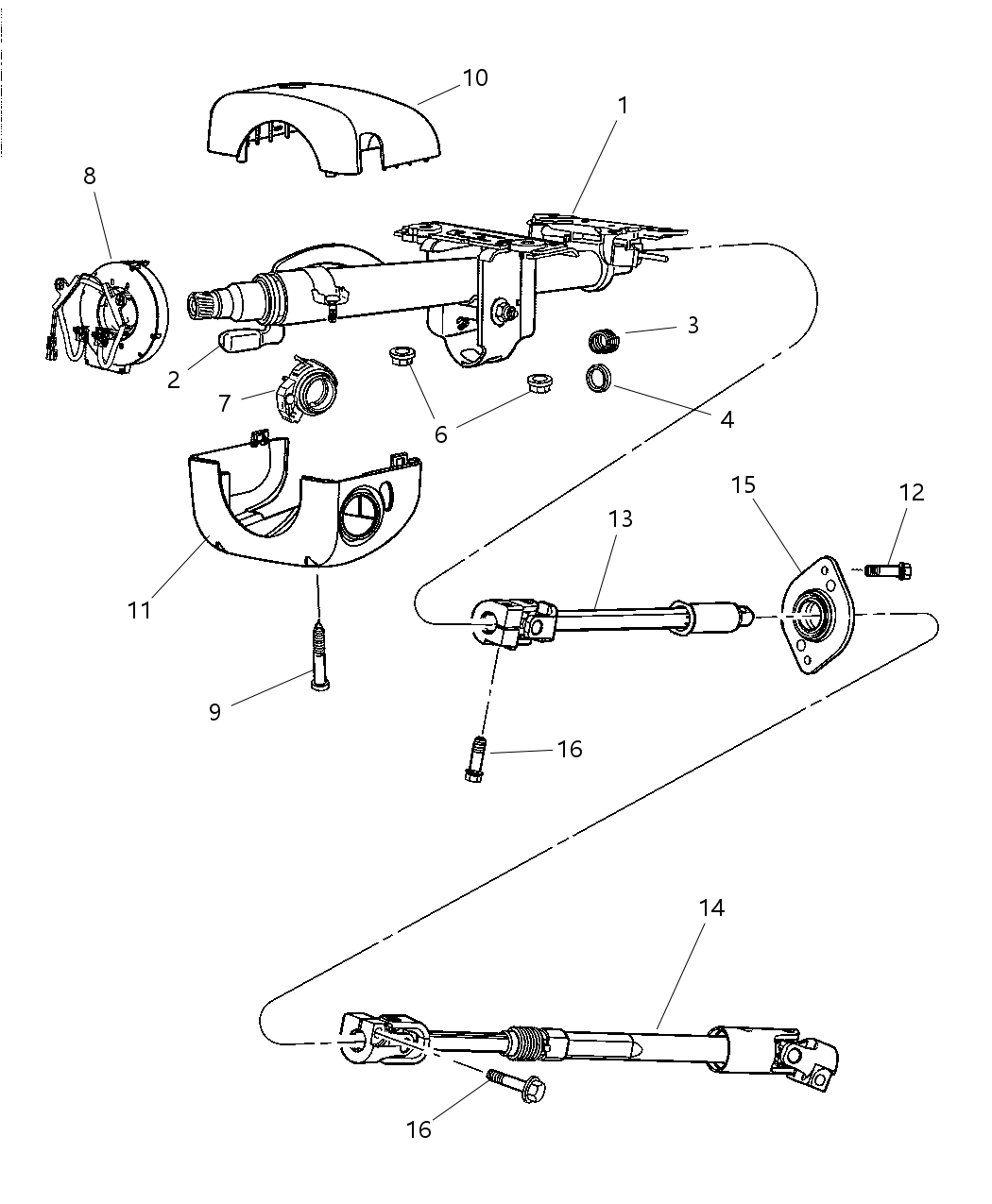 Mopar 4690101 Clamp-Lock Housing