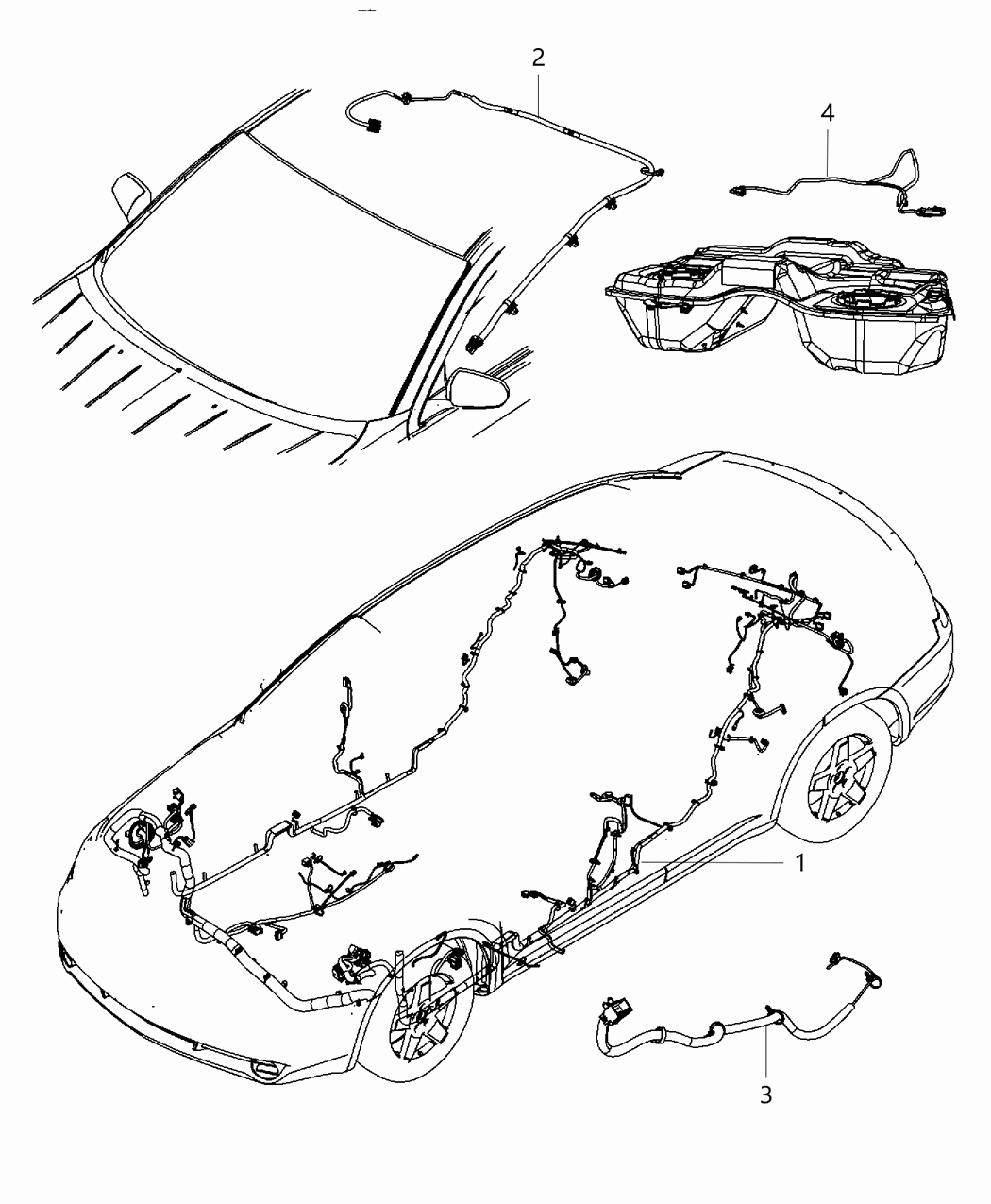 Mopar 68169879AB Wiring-Unified Body