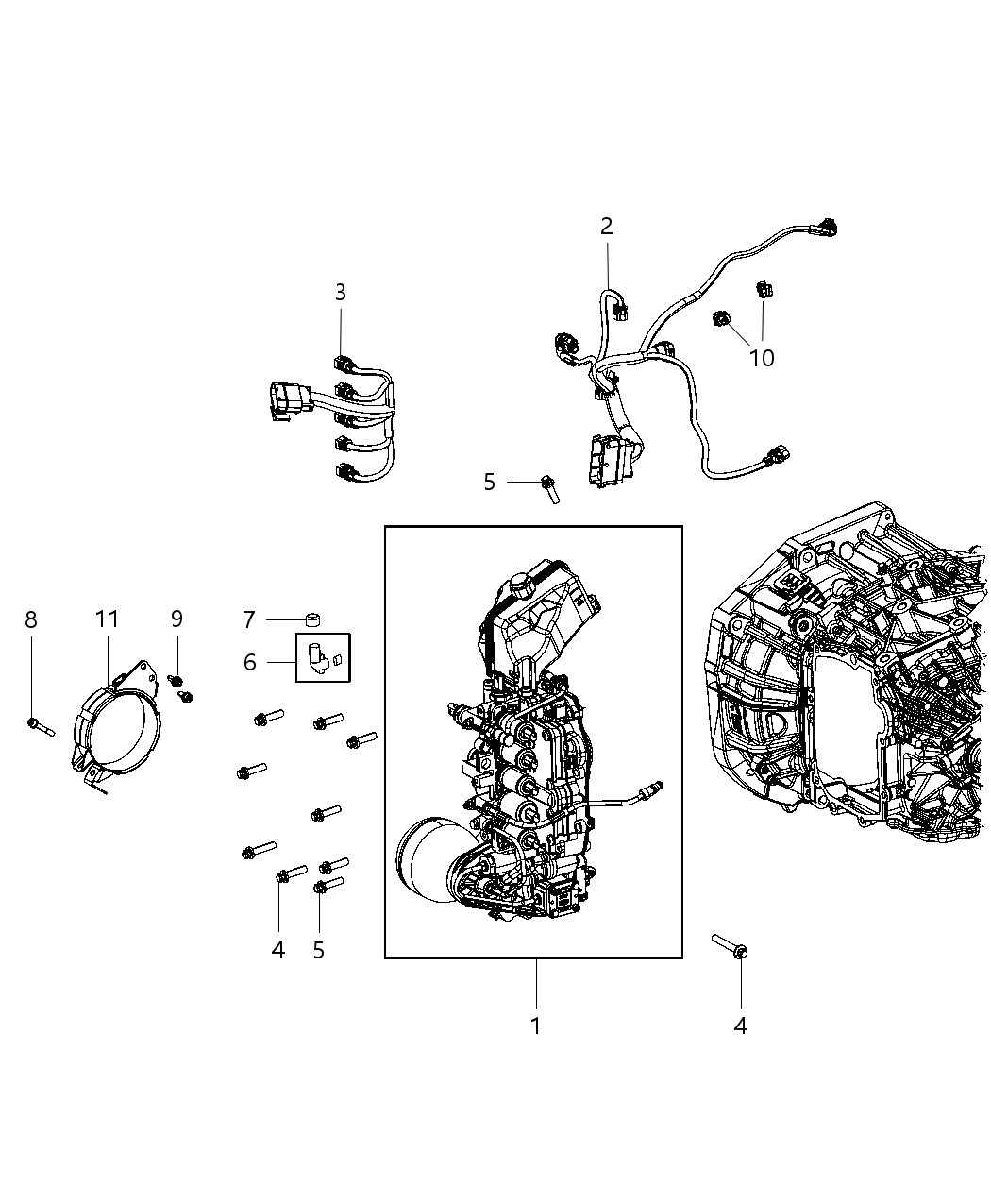 Mopar 68211417AA Bolt-HEXAGON FLANGE Head