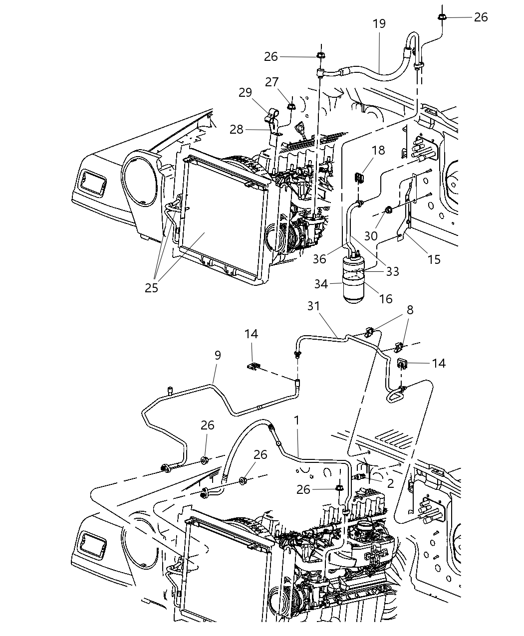 Mopar 5183718AA Kit-A/C Line