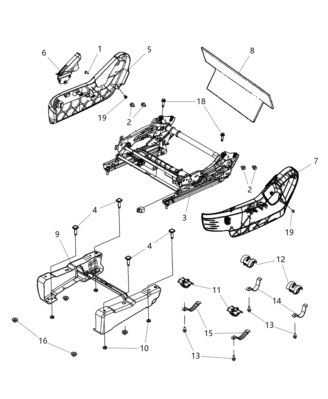 Mopar 68030721AA Bolt