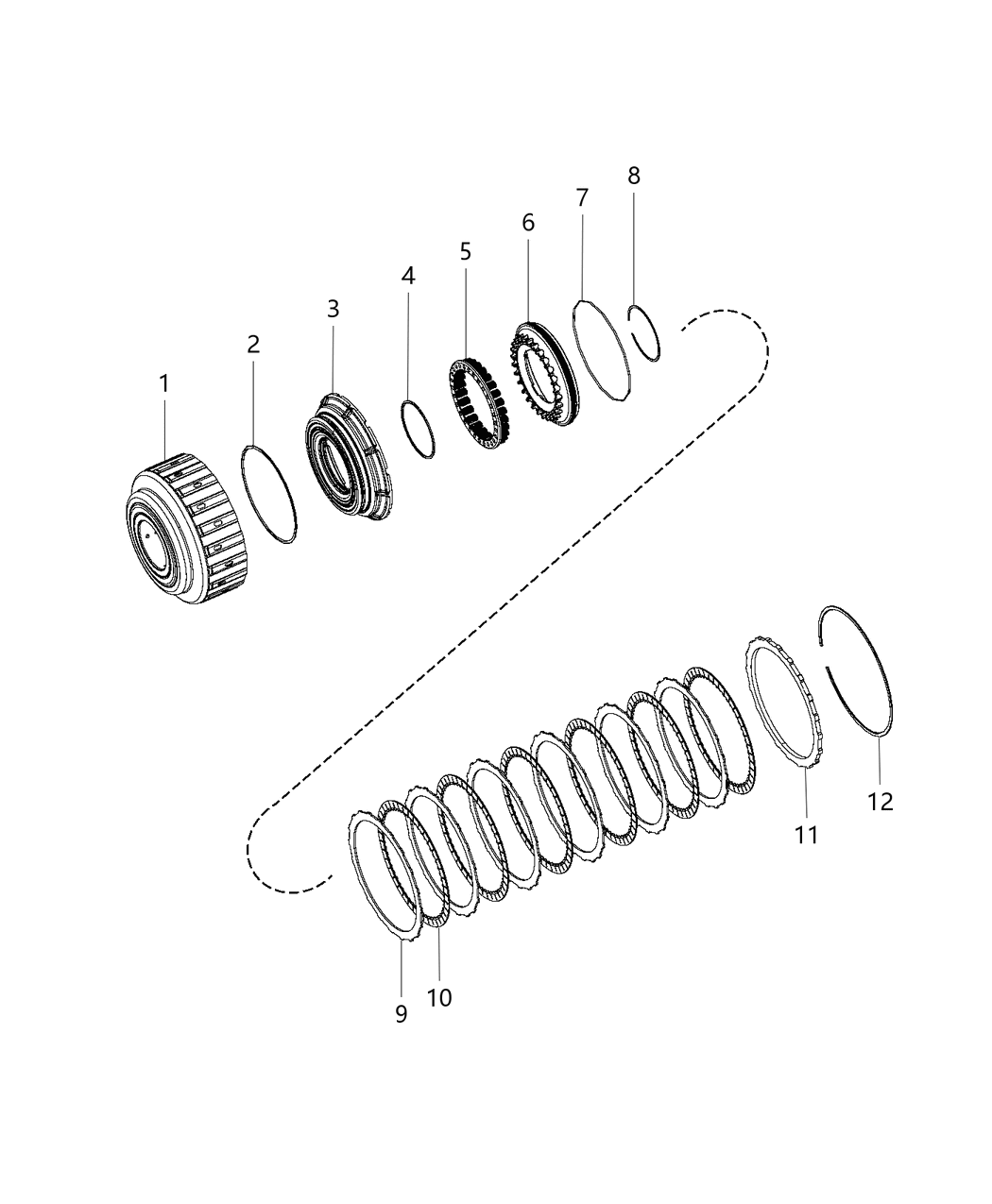 Mopar 68244837AB Plate-Clutch Separator