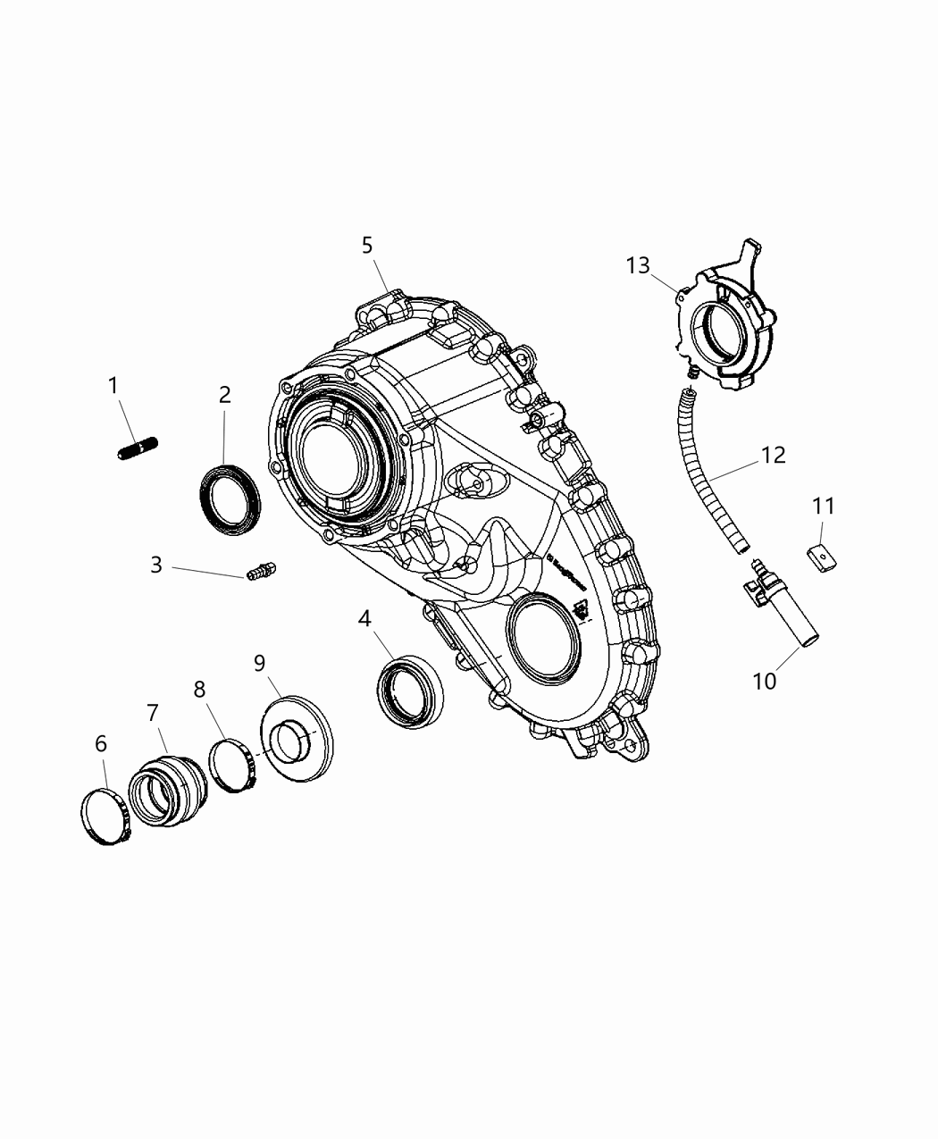 Mopar 68404856AA Front Case Half