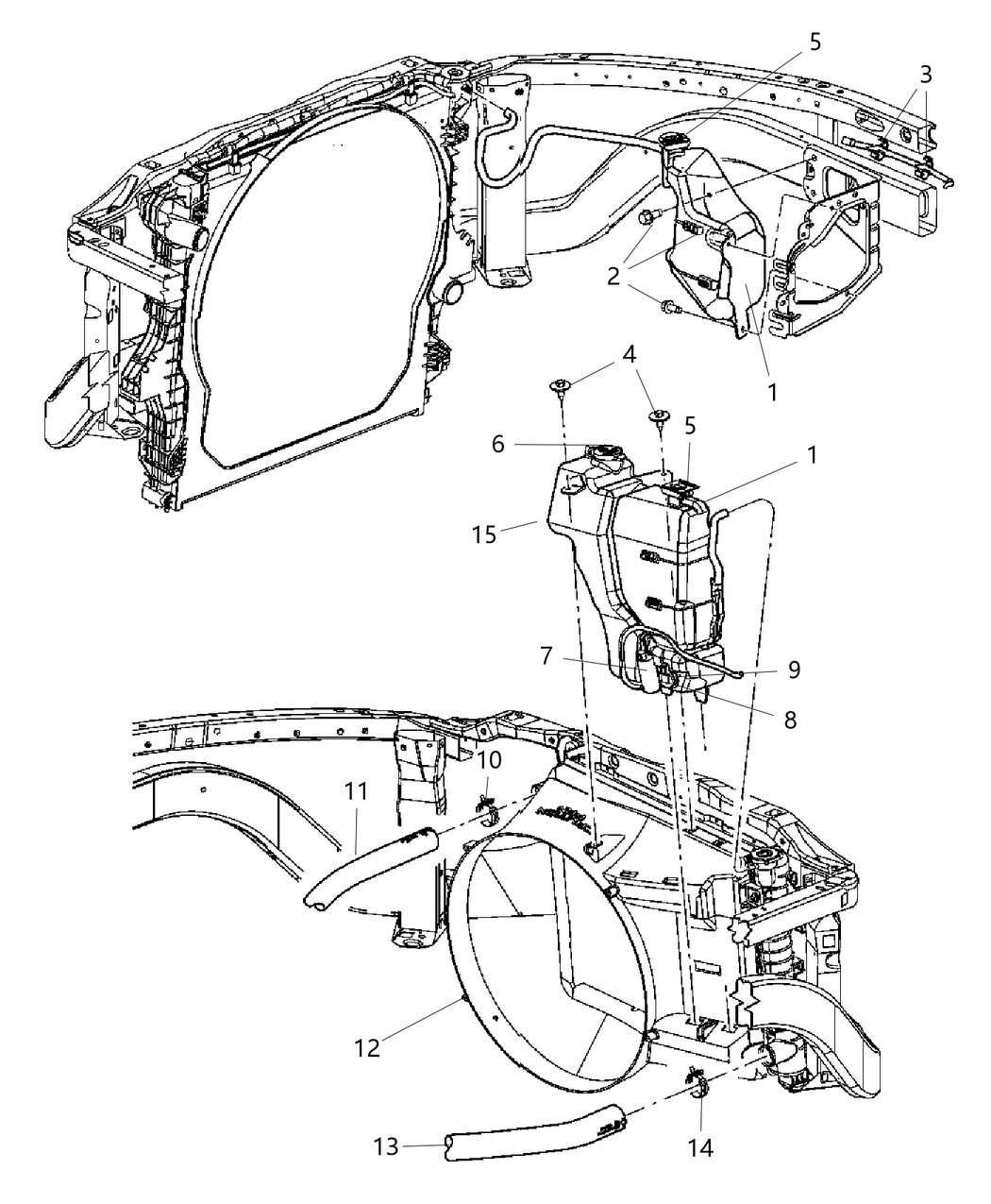 Mopar 4734272 Clip-Tube