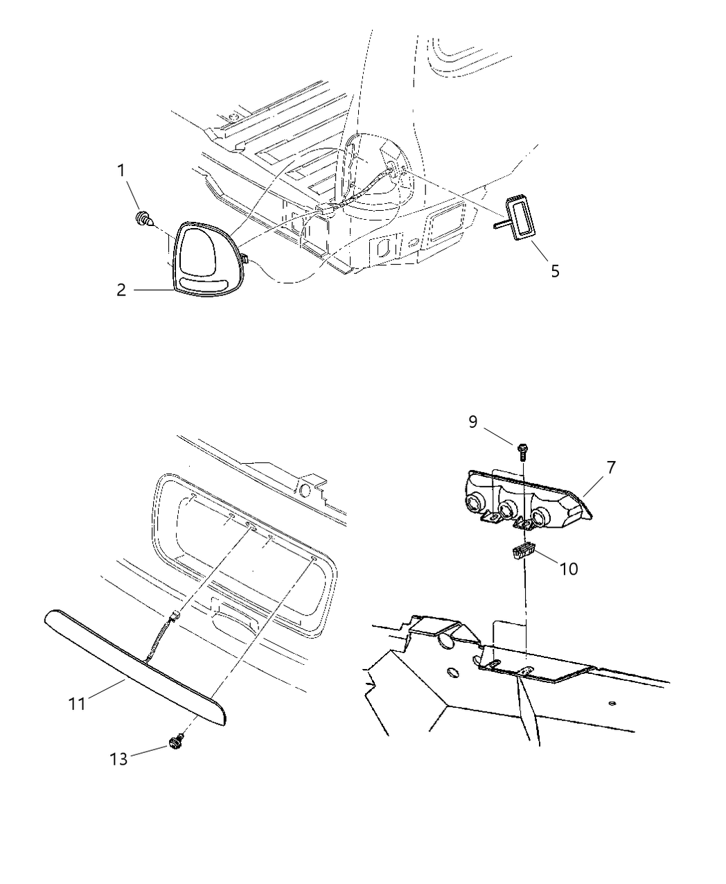 Mopar 4576250 Lamp