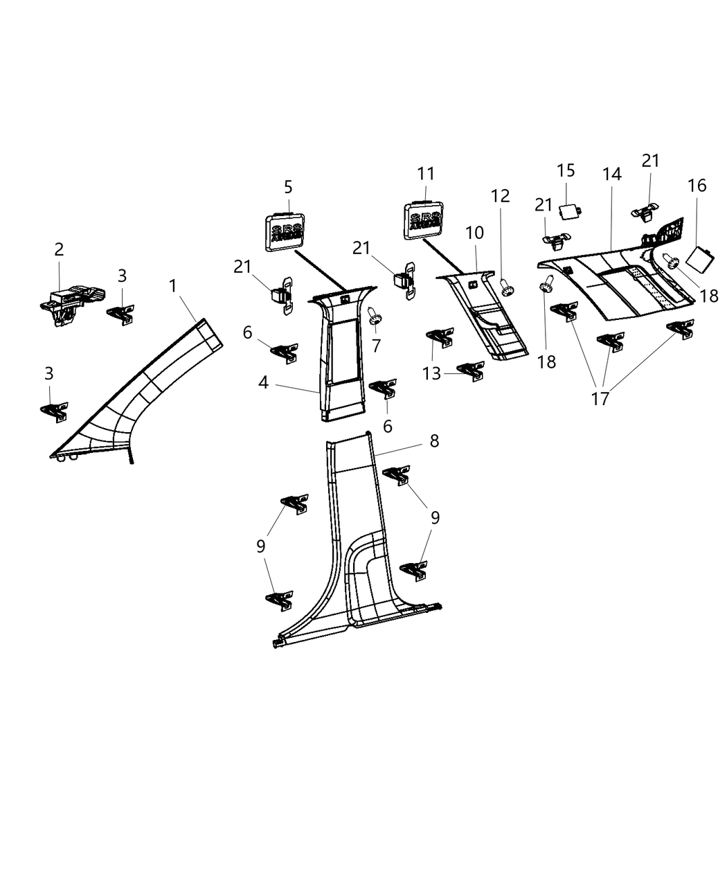 Mopar 4680665AA Pad