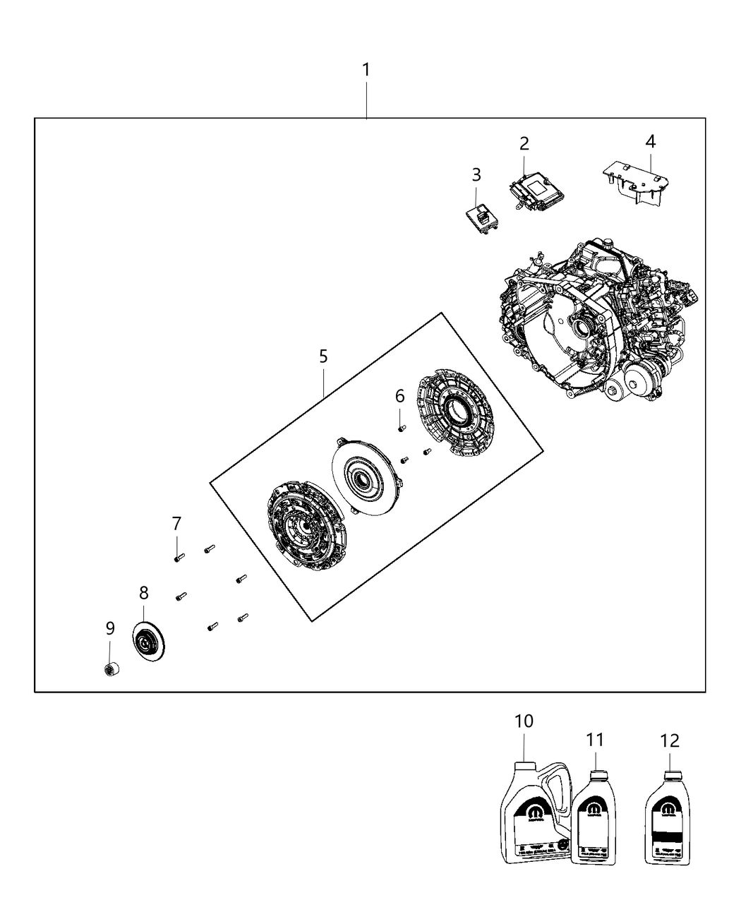 Mopar 68302462AA Module-Transmission Control